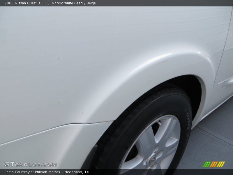 Nordic White Pearl / Beige 2005 Nissan Quest 3.5 SL