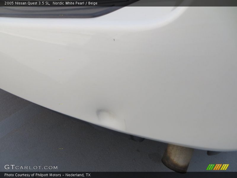 Nordic White Pearl / Beige 2005 Nissan Quest 3.5 SL