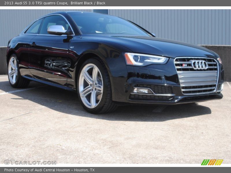 Brilliant Black / Black 2013 Audi S5 3.0 TFSI quattro Coupe