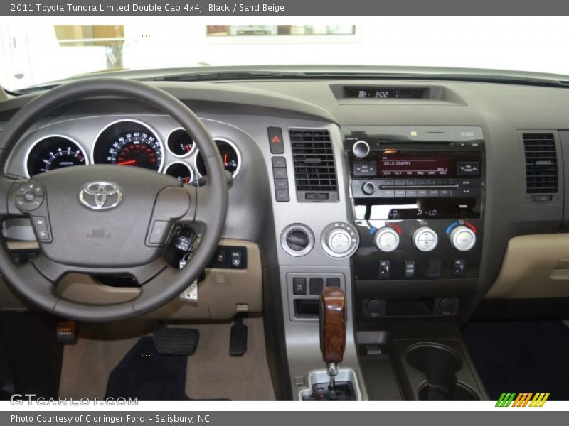 Black / Sand Beige 2011 Toyota Tundra Limited Double Cab 4x4