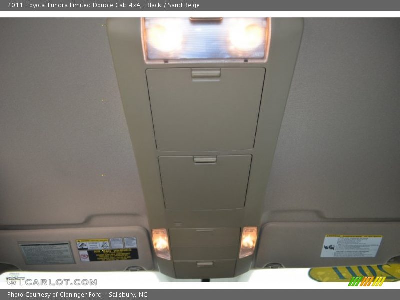 Black / Sand Beige 2011 Toyota Tundra Limited Double Cab 4x4