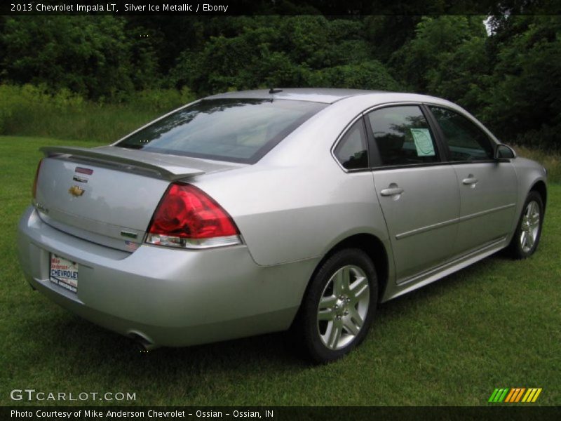 Silver Ice Metallic / Ebony 2013 Chevrolet Impala LT