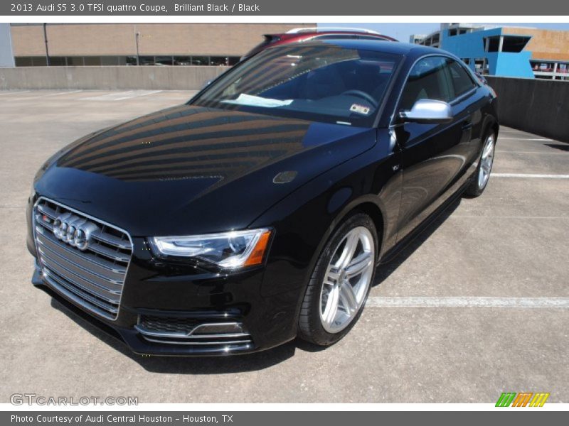 Brilliant Black / Black 2013 Audi S5 3.0 TFSI quattro Coupe