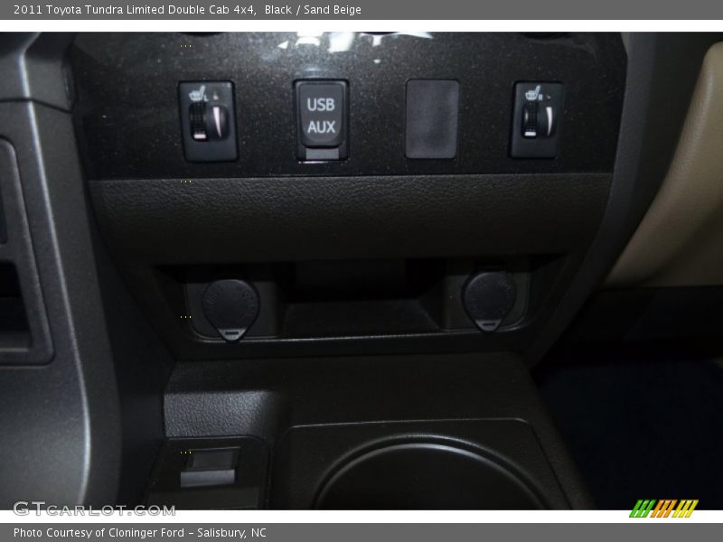 Black / Sand Beige 2011 Toyota Tundra Limited Double Cab 4x4