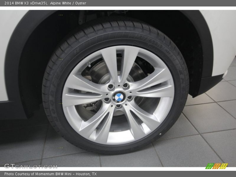  2014 X3 xDrive35i Wheel