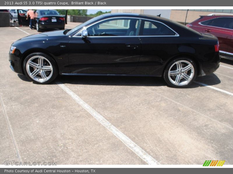 Brilliant Black / Black 2013 Audi S5 3.0 TFSI quattro Coupe