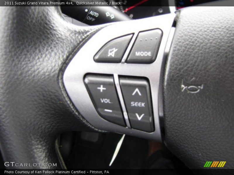 Controls of 2011 Grand Vitara Premium 4x4