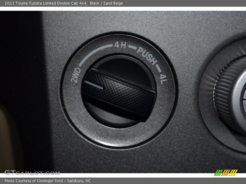 Black / Sand Beige 2011 Toyota Tundra Limited Double Cab 4x4
