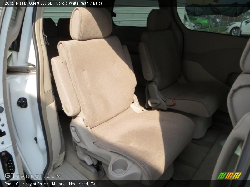 Nordic White Pearl / Beige 2005 Nissan Quest 3.5 SL