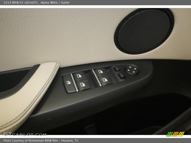 Alpine White / Oyster 2014 BMW X3 xDrive35i
