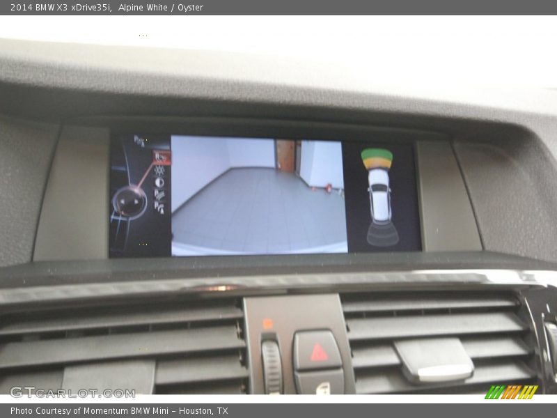 Alpine White / Oyster 2014 BMW X3 xDrive35i