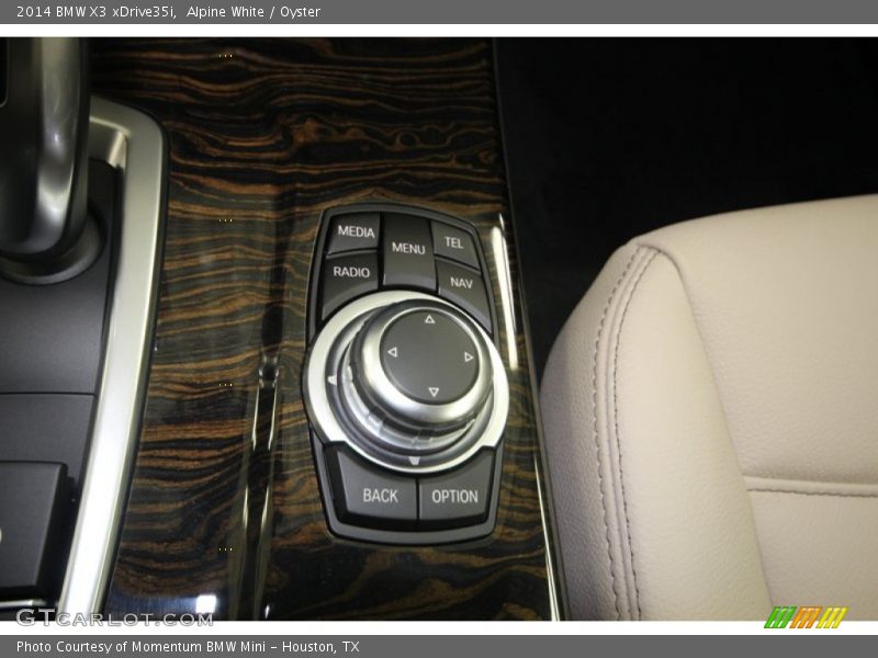 Controls of 2014 X3 xDrive35i