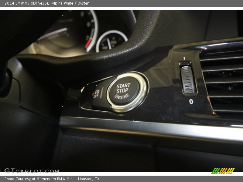 Alpine White / Oyster 2014 BMW X3 xDrive35i