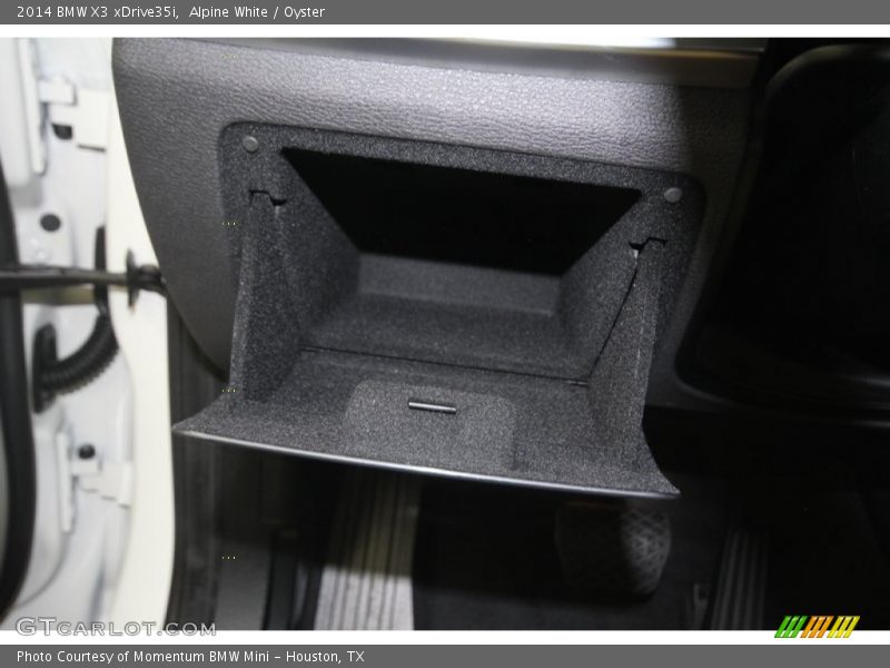 Alpine White / Oyster 2014 BMW X3 xDrive35i