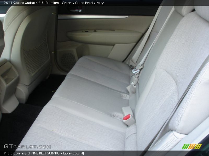 Cypress Green Pearl / Ivory 2014 Subaru Outback 2.5i Premium