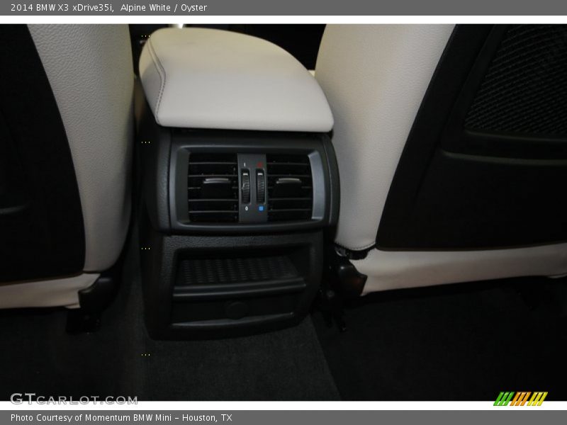 Alpine White / Oyster 2014 BMW X3 xDrive35i