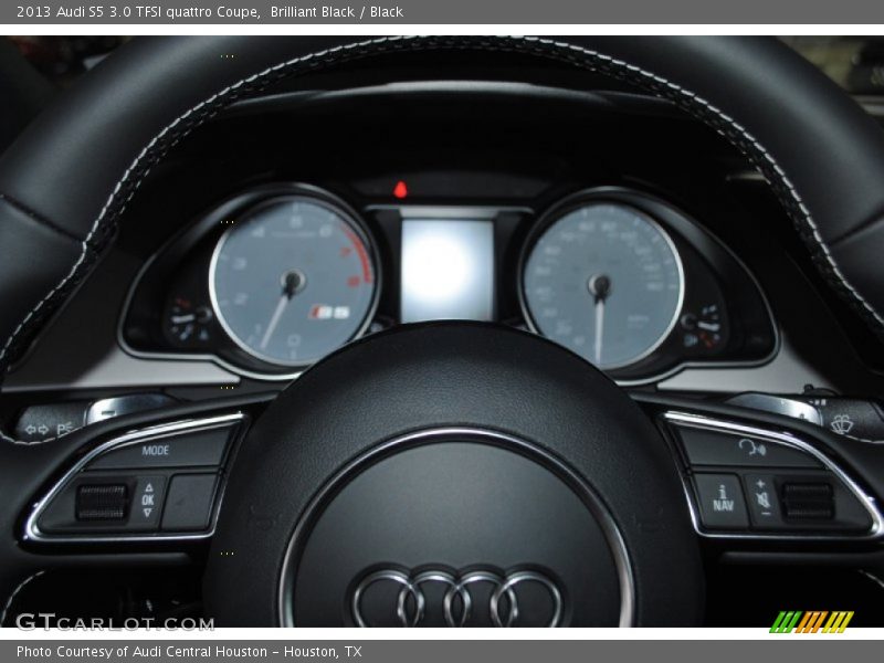 Brilliant Black / Black 2013 Audi S5 3.0 TFSI quattro Coupe