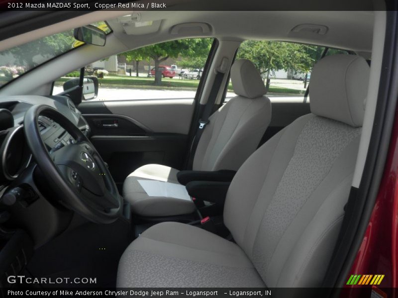 Copper Red Mica / Black 2012 Mazda MAZDA5 Sport