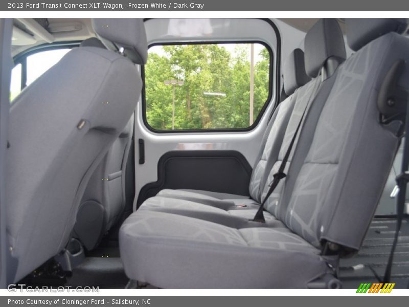 Rear Seat of 2013 Transit Connect XLT Wagon