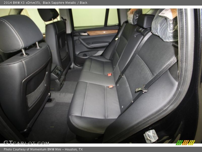 Rear Seat of 2014 X3 xDrive35i