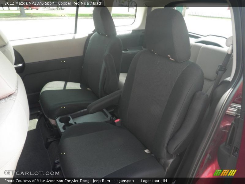 Copper Red Mica / Black 2012 Mazda MAZDA5 Sport