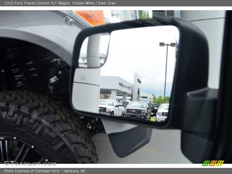 Frozen White / Dark Gray 2013 Ford Transit Connect XLT Wagon