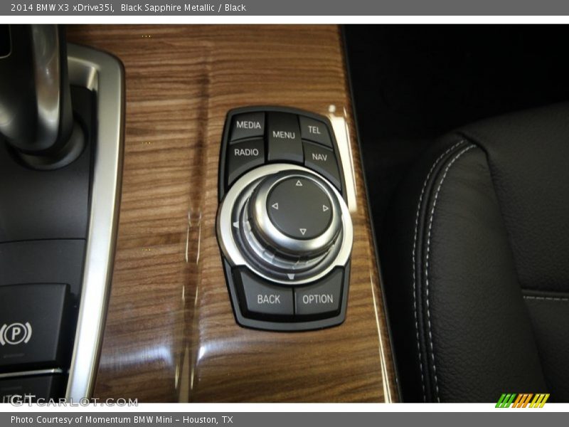 Controls of 2014 X3 xDrive35i