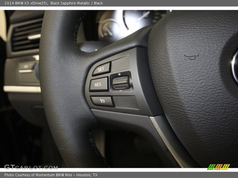 Controls of 2014 X3 xDrive35i