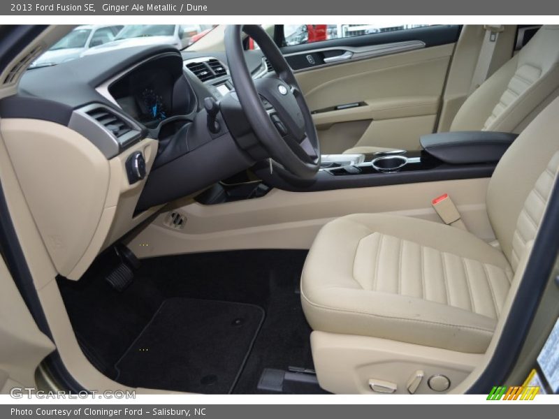 Ginger Ale Metallic / Dune 2013 Ford Fusion SE