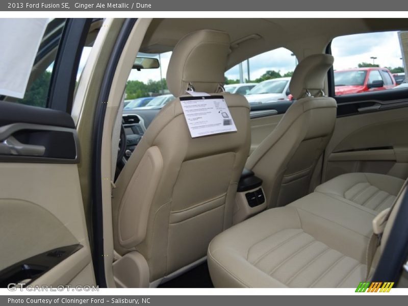 Ginger Ale Metallic / Dune 2013 Ford Fusion SE