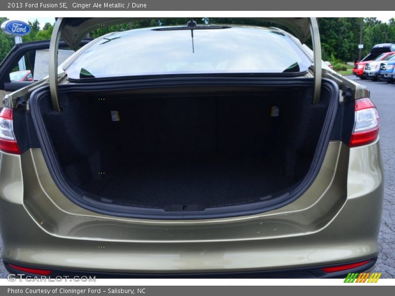Ginger Ale Metallic / Dune 2013 Ford Fusion SE