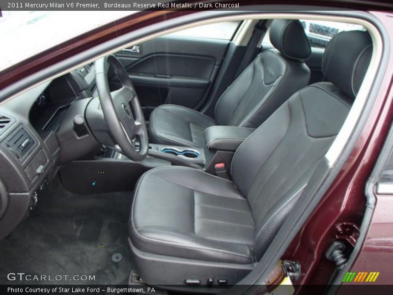 Bordeaux Reserve Red Metallic / Dark Charcoal 2011 Mercury Milan V6 Premier