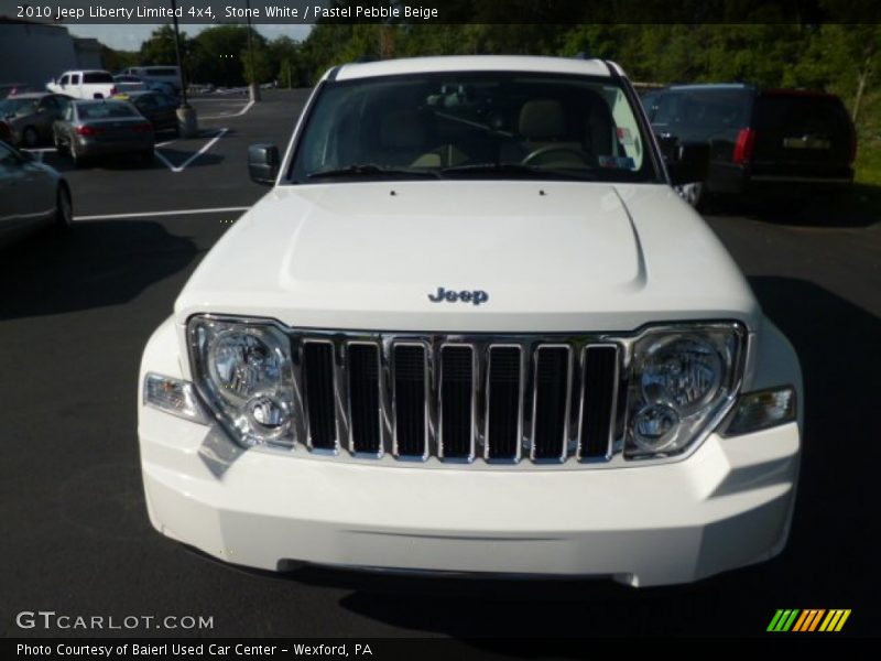 Stone White / Pastel Pebble Beige 2010 Jeep Liberty Limited 4x4