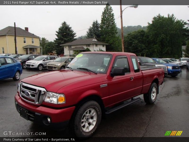 Front 3/4 View of 2011 Ranger XLT SuperCab 4x4