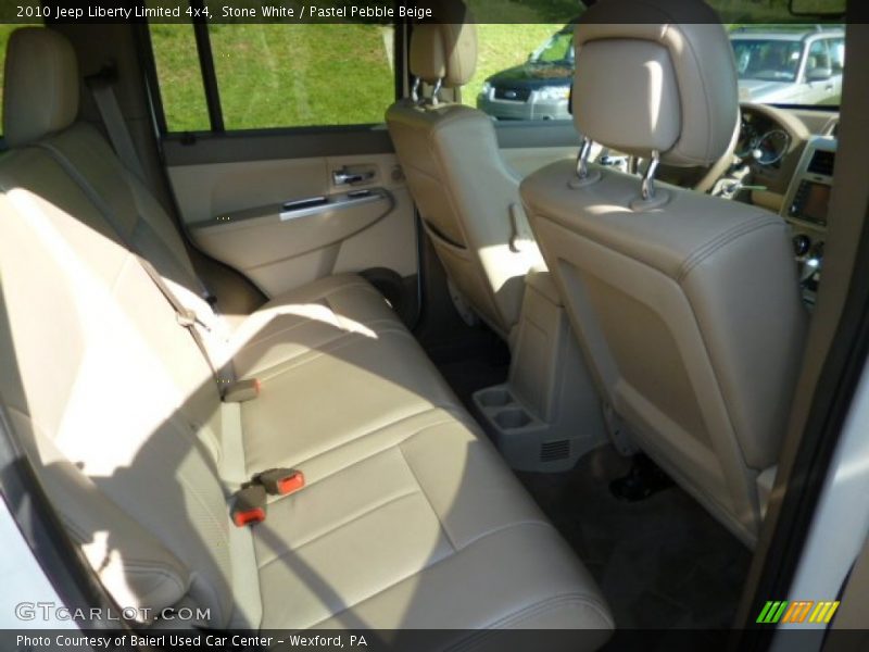 Stone White / Pastel Pebble Beige 2010 Jeep Liberty Limited 4x4
