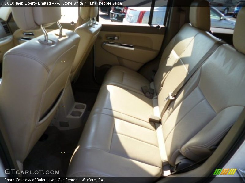 Stone White / Pastel Pebble Beige 2010 Jeep Liberty Limited 4x4