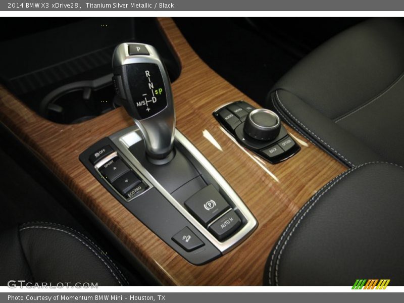 Titanium Silver Metallic / Black 2014 BMW X3 xDrive28i