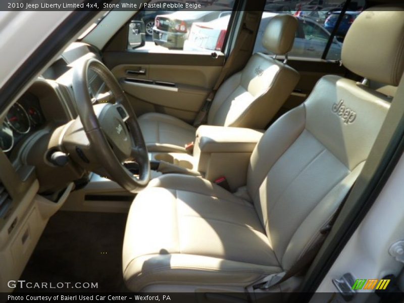 Stone White / Pastel Pebble Beige 2010 Jeep Liberty Limited 4x4