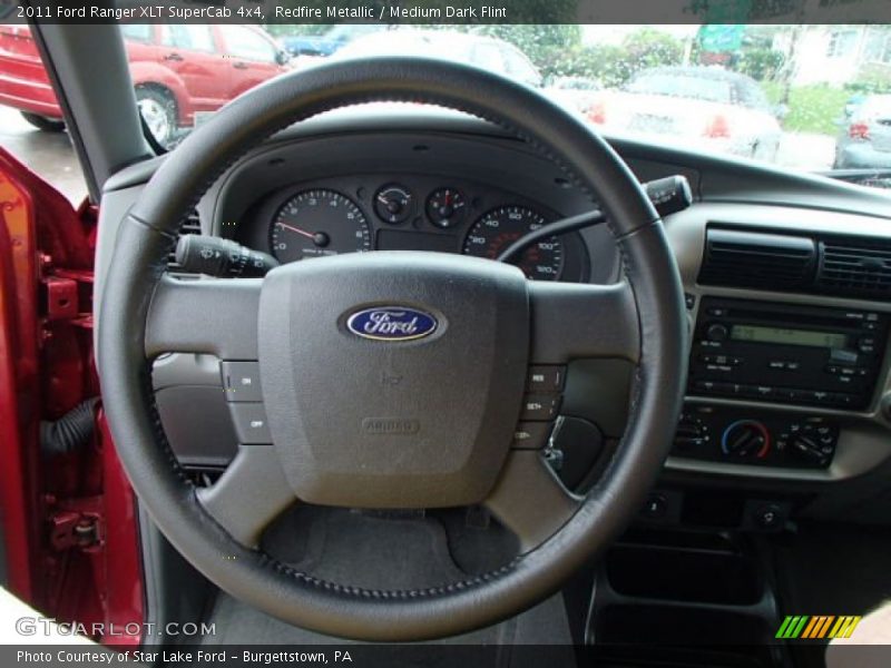  2011 Ranger XLT SuperCab 4x4 Steering Wheel