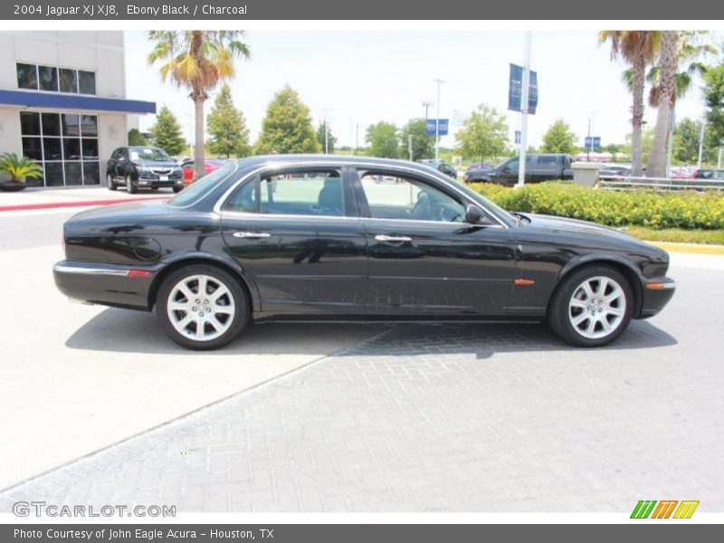 Ebony Black / Charcoal 2004 Jaguar XJ XJ8