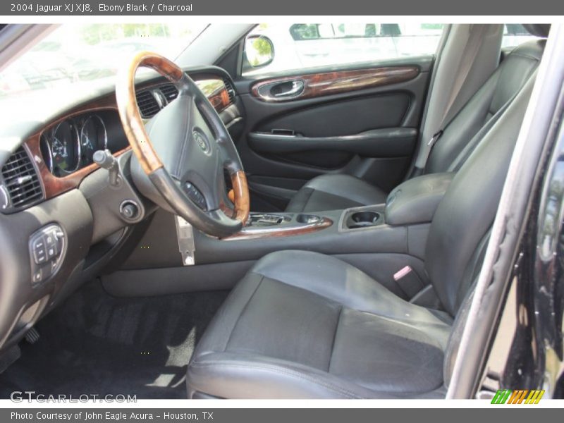 Ebony Black / Charcoal 2004 Jaguar XJ XJ8