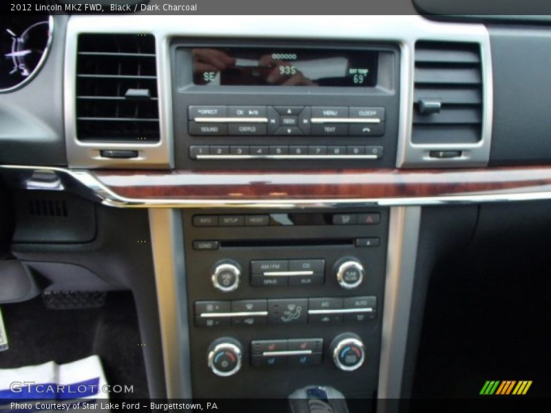 Black / Dark Charcoal 2012 Lincoln MKZ FWD