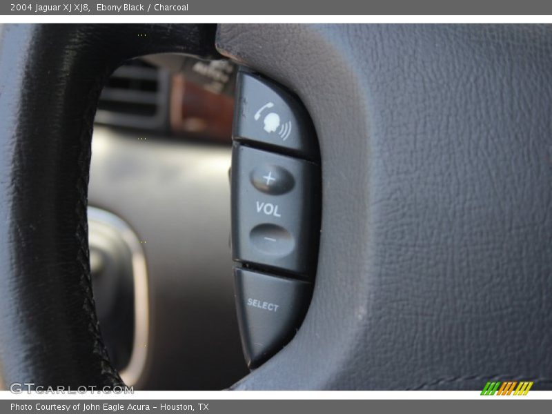 Ebony Black / Charcoal 2004 Jaguar XJ XJ8