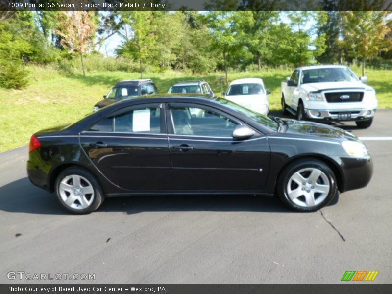  2009 G6 Sedan Carbon Black Metallic