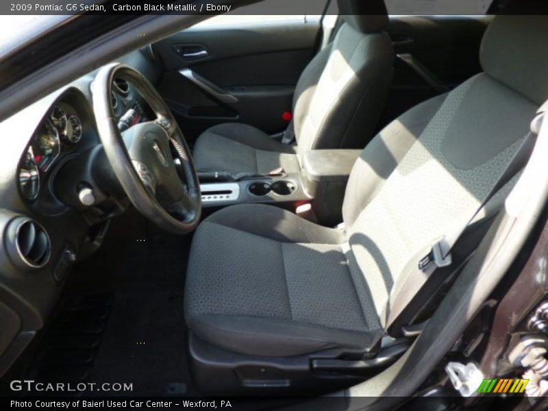 Front Seat of 2009 G6 Sedan