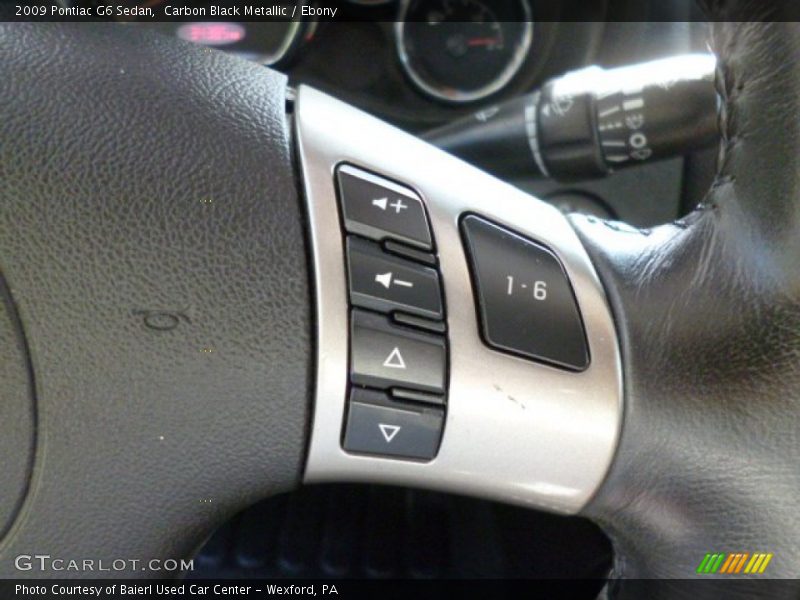 Controls of 2009 G6 Sedan