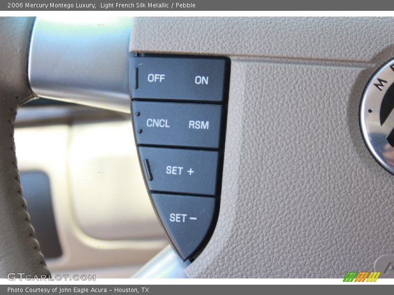 Controls of 2006 Montego Luxury