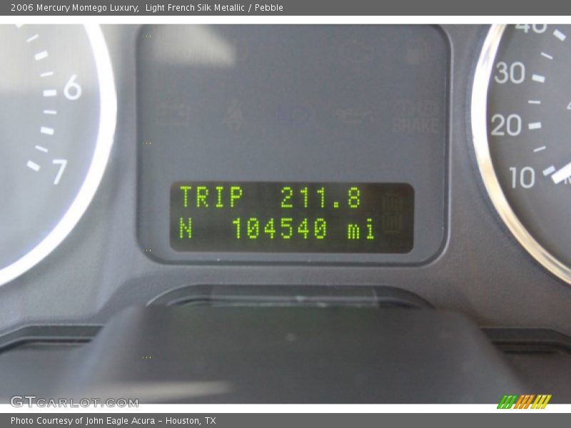 Light French Silk Metallic / Pebble 2006 Mercury Montego Luxury