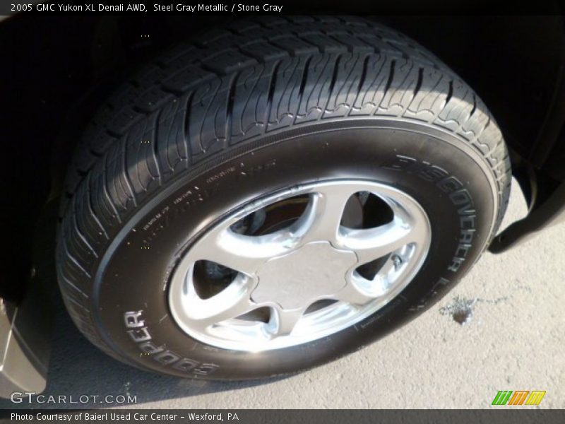 Steel Gray Metallic / Stone Gray 2005 GMC Yukon XL Denali AWD