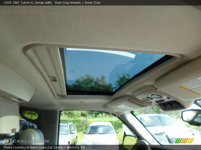 Steel Gray Metallic / Stone Gray 2005 GMC Yukon XL Denali AWD